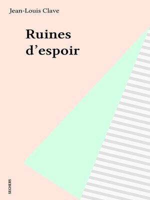 cover image of Ruines d'espoir